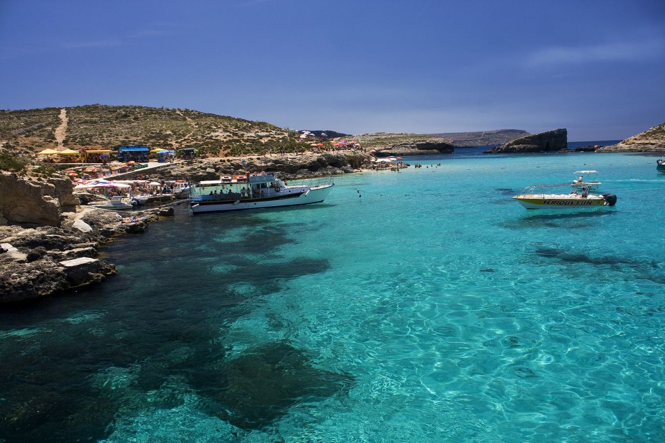 blue lagoon malta one of the best places for diving in europe
